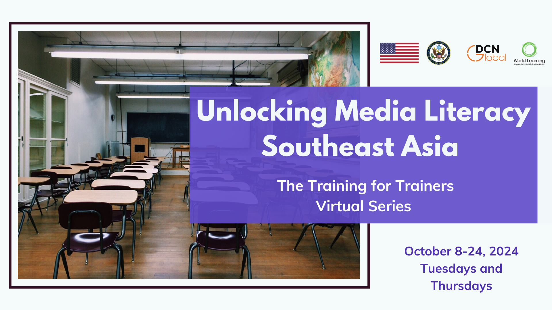 Unlocking Media Literacy: The Training for Trainers Virtual Series for Southeast Asia