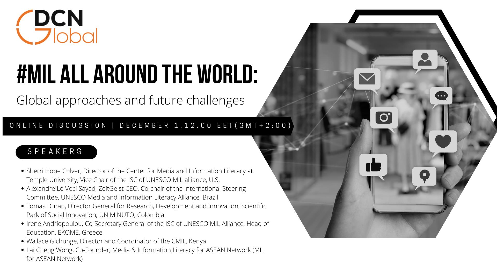 #MIL all around the world: Global approaches and future challenges