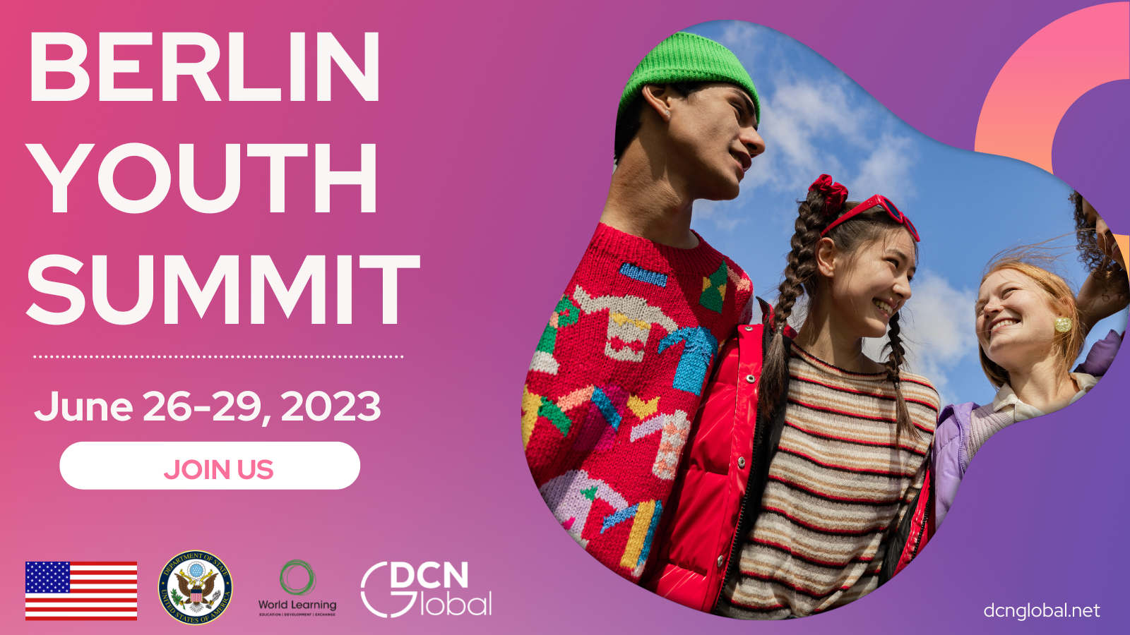 Open call for the Berlin Youth Summit by DCN Global