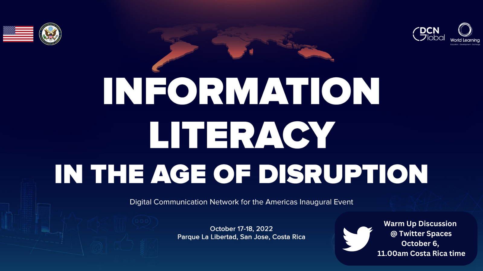 Twitter Spaces Discussion: Information Literacy in the Age of Disruption