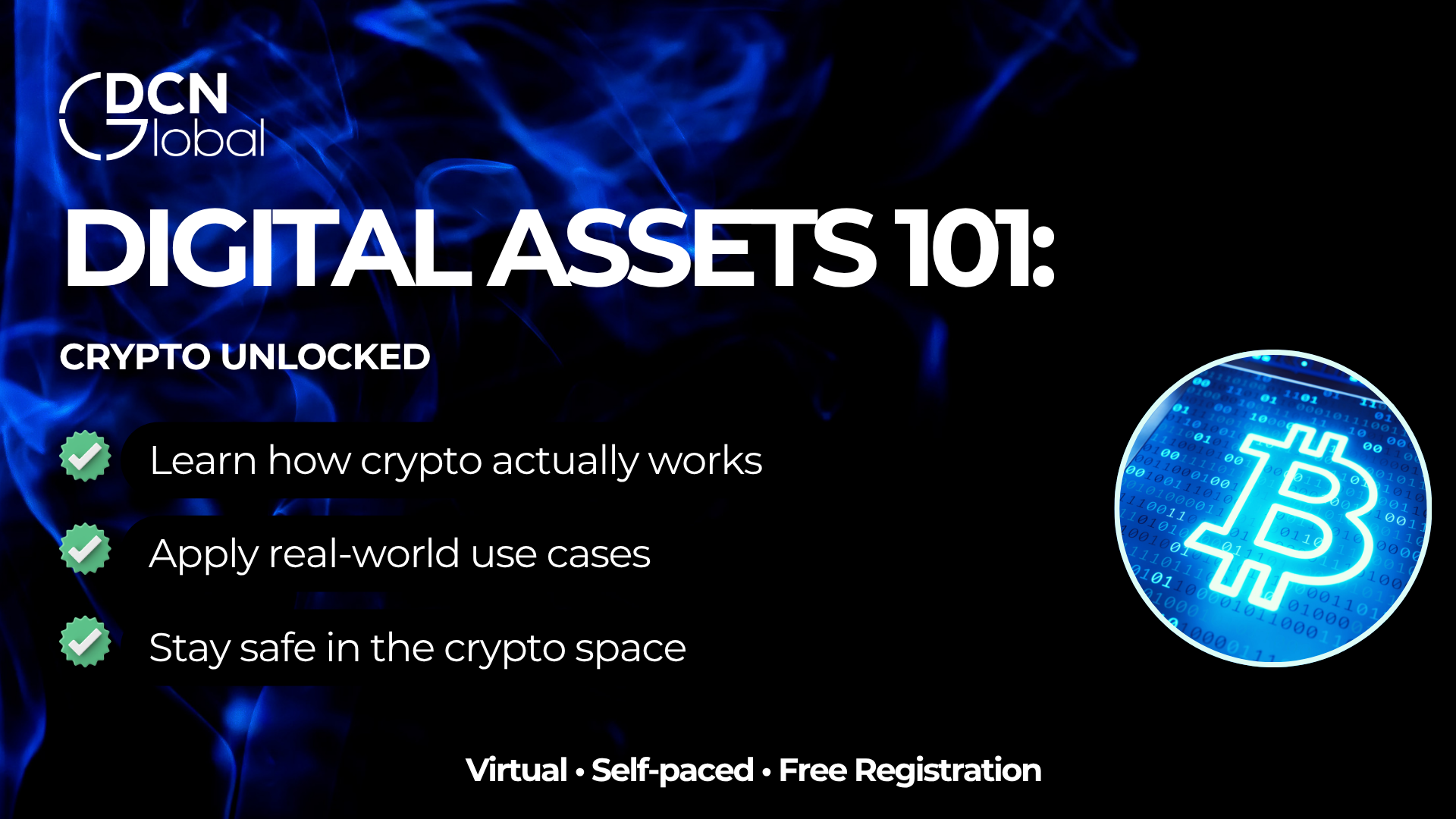 DCN launches Digital Assets 101: Crypto, Unlocked, a new free course on digital assets