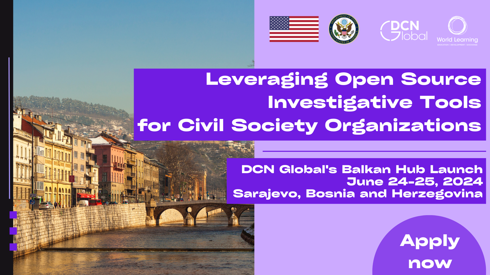 June 24-25: Leveraging Open Source Investigative Tools for Civil Society Organizations