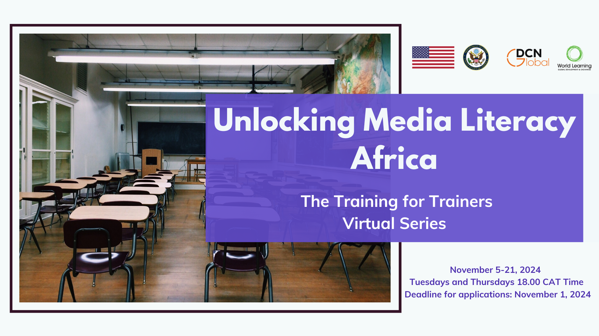 Unlocking Media Literacy: The Training for Trainers Virtual Series for Africa