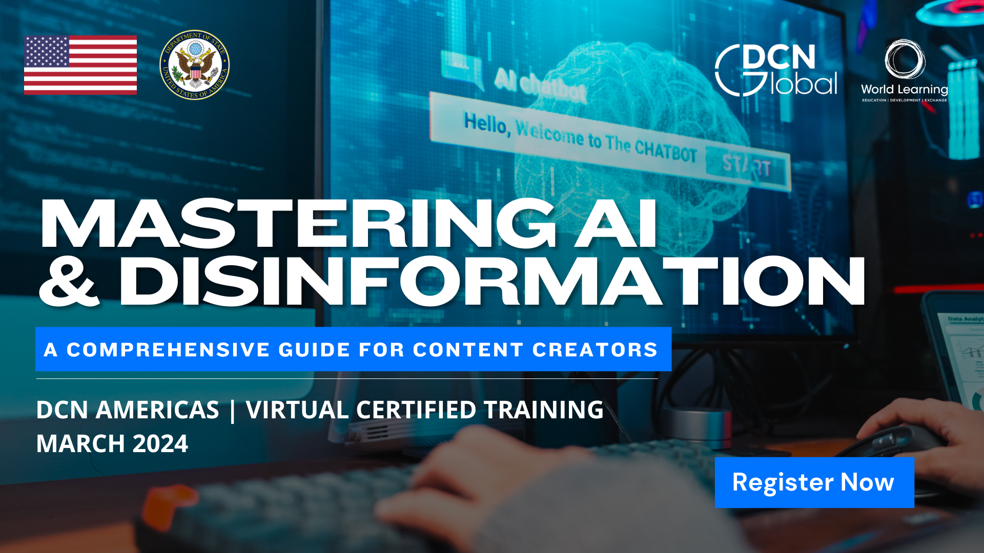 March: Mastering AI and Disinformation |  A Comprehensive Guide for Content Creators